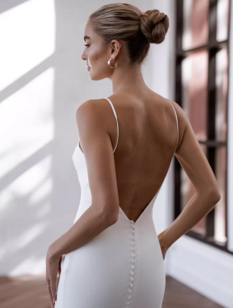 Parker gown by Made With Love Bridal back of dress